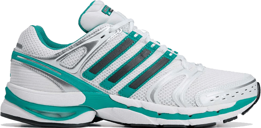 Sporty & Rich x Adidas Adistar Control 5 "White Pure Teal"