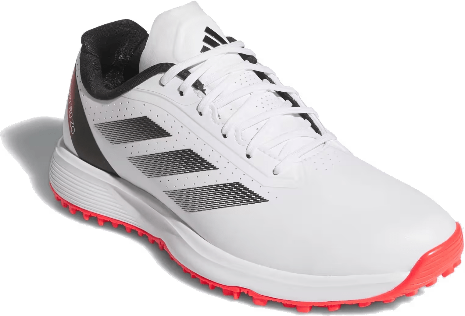 adidas Adizero ZG Spikeless Golf Cloud White Core Black Lucid Red (GS)