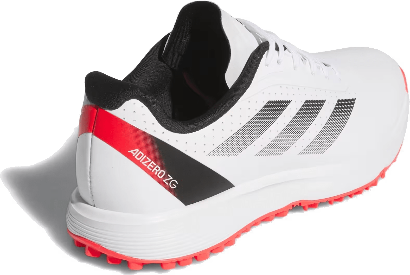adidas Adizero ZG Spikeless Golf Cloud White Core Black Lucid Red (GS)