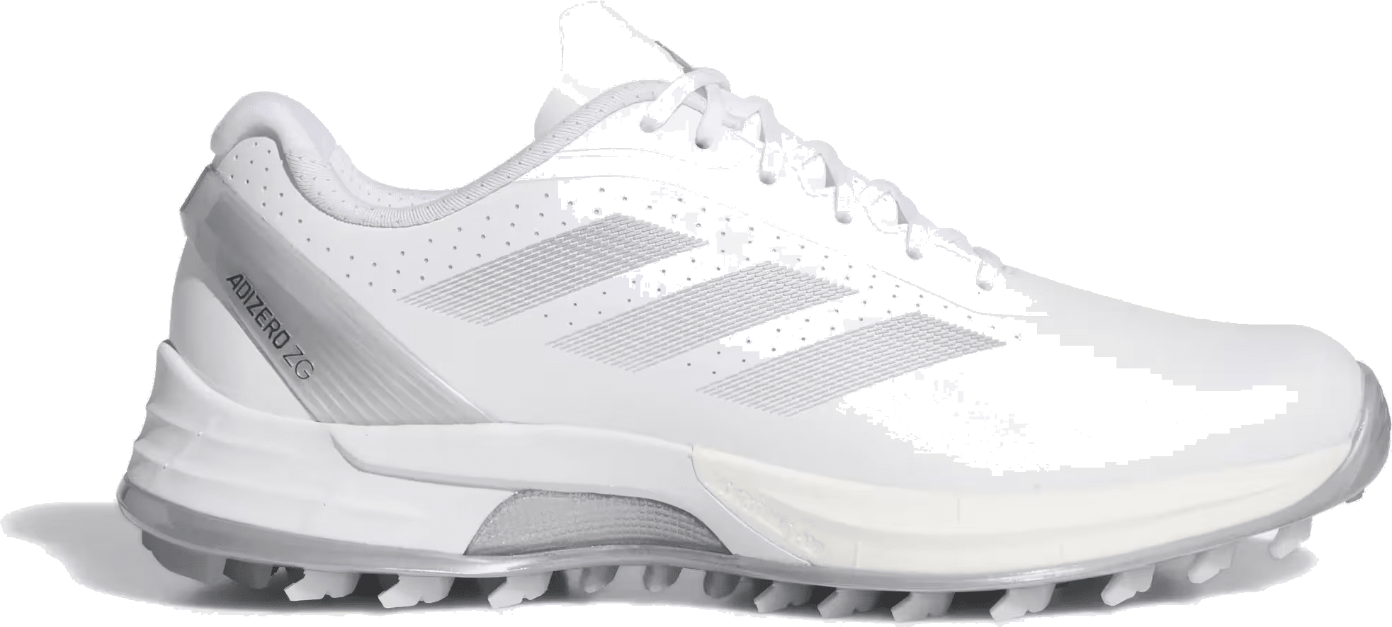 adidas Adizero ZG Spikeless Golf Cloud White Silver Metallic (Women's)