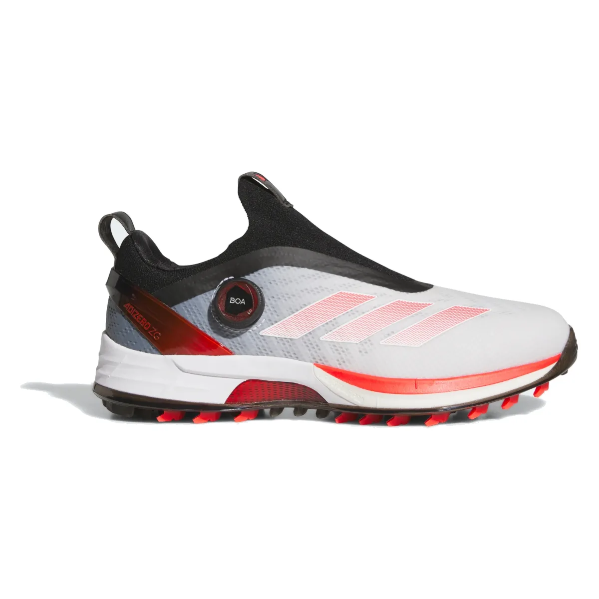 adidas Adizero ZG BOA Spikeless Golf Cloud White Lucid Red