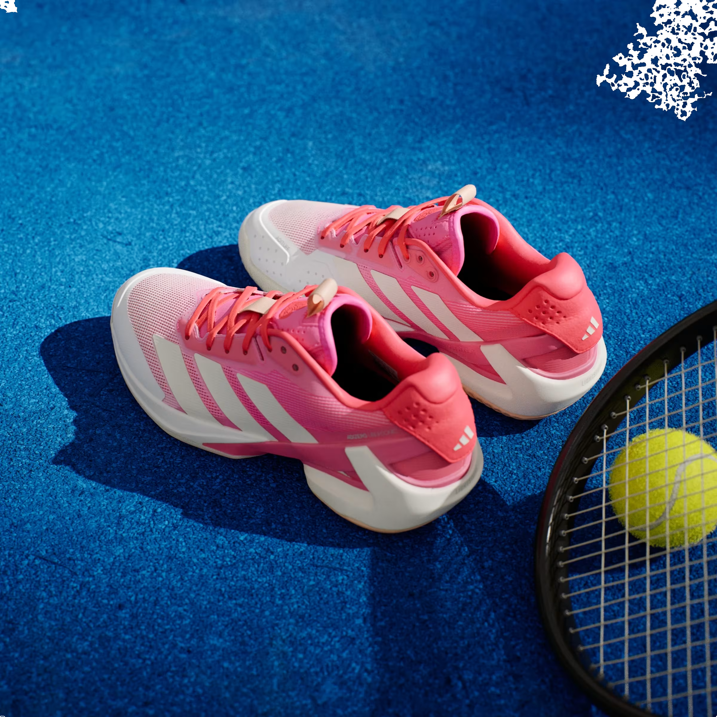 adidas Adizero Ubersonic 5 Lucid Pink Zero Metalic Lucid Red (Women's)