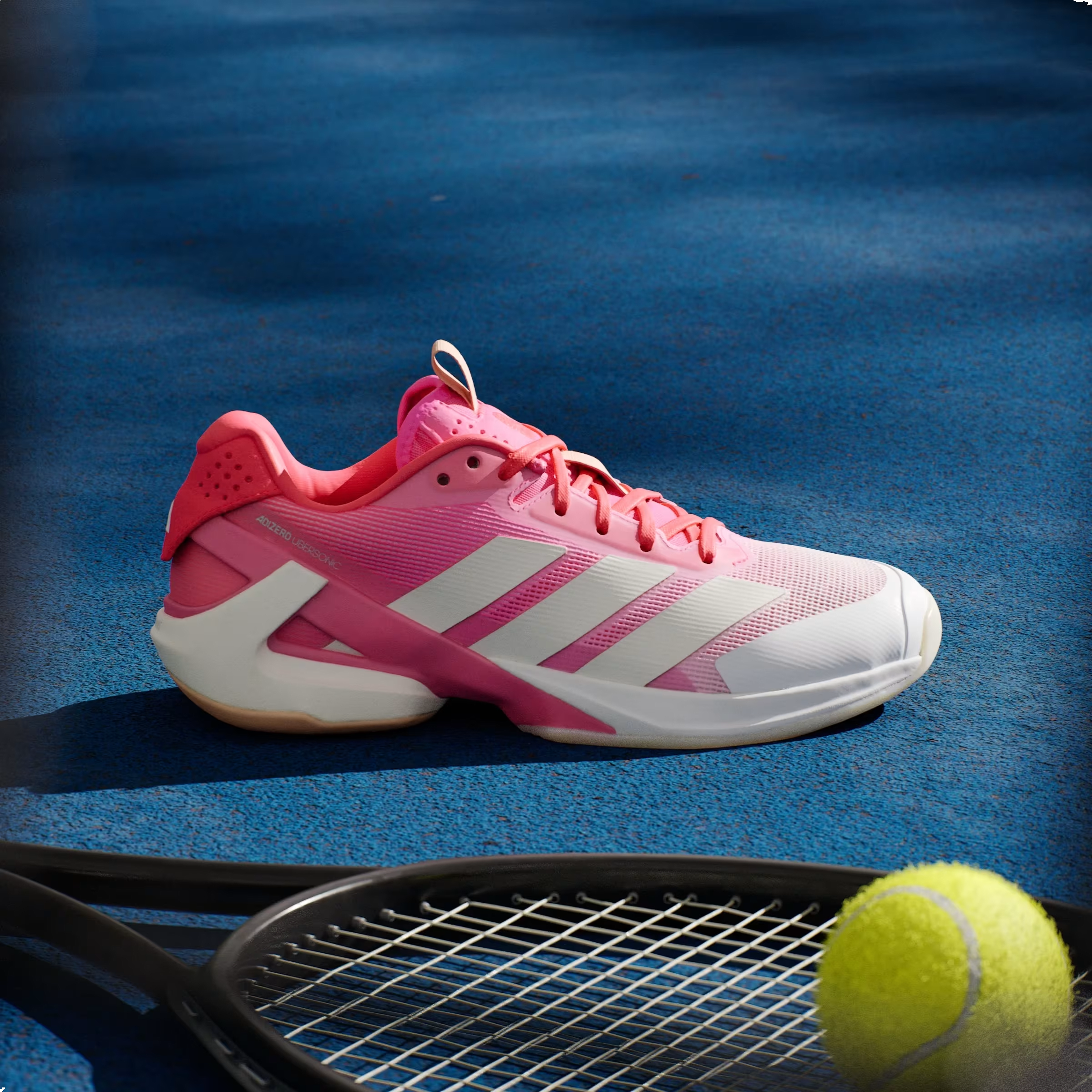 adidas Adizero Ubersonic 5 Lucid Pink Zero Metalic Lucid Red (Women's)