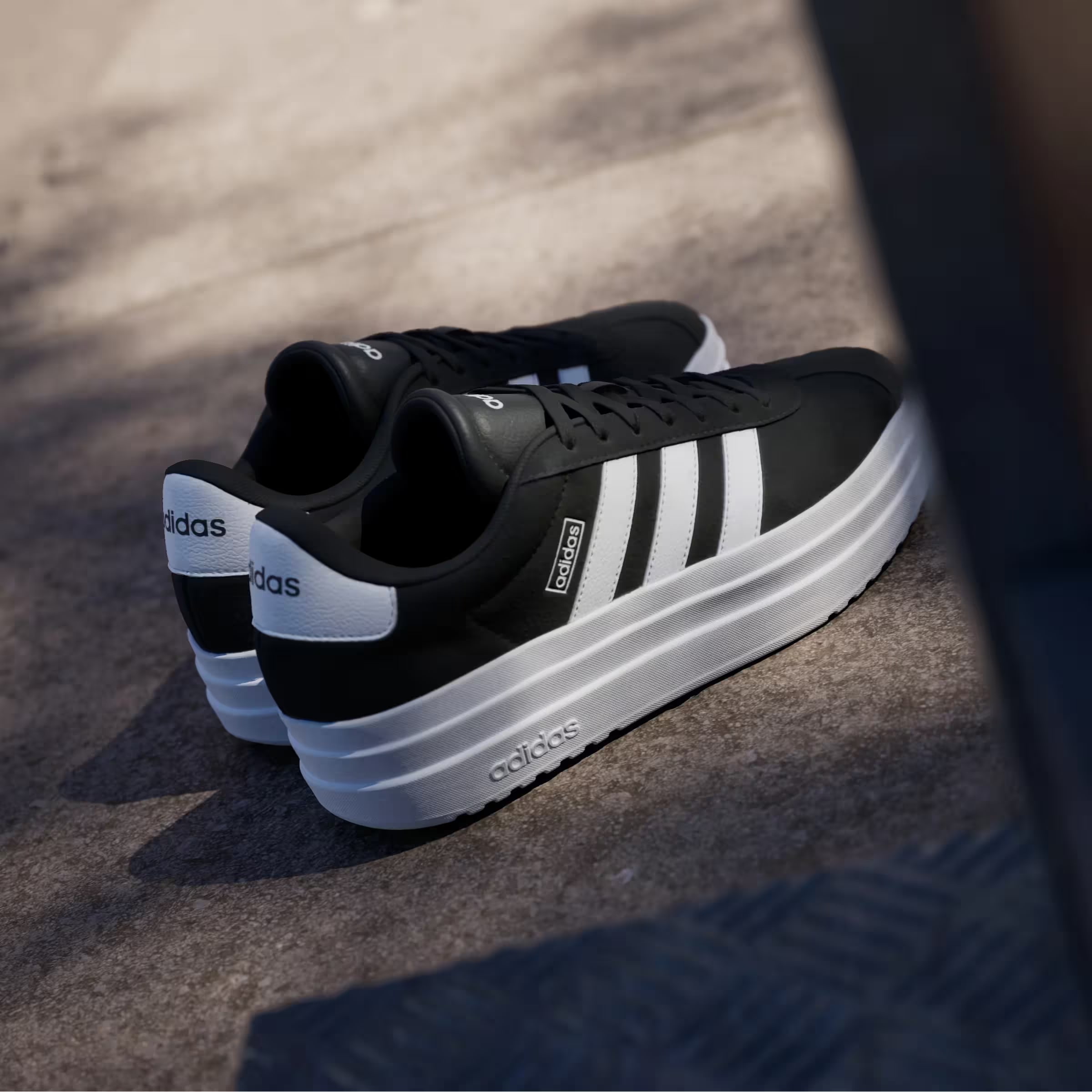 adidas VL Court Bold Core Black Cloud White (Women's)