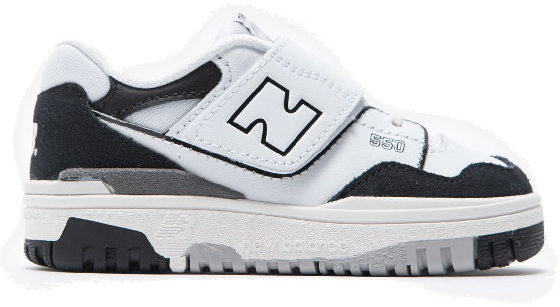 New Balance 550 White Black Rain Cloud (TD)