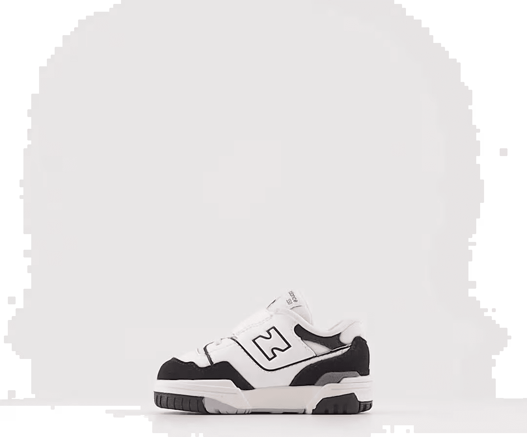 New Balance 550 White Black Rain Cloud (TD)