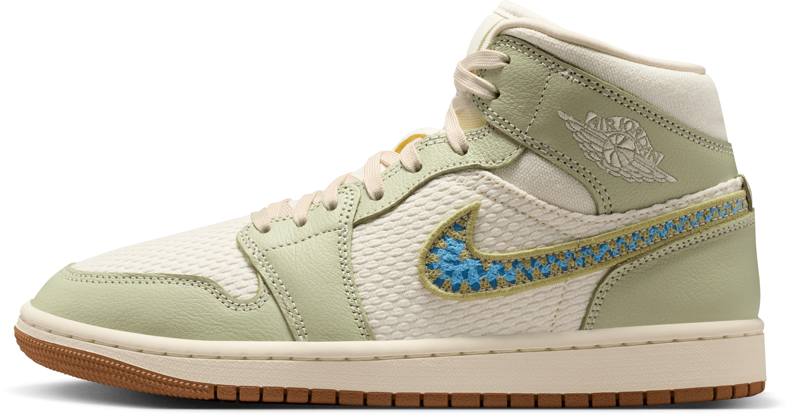 Air Jordan 1 Mid SE Wmns "Olive Aura"
