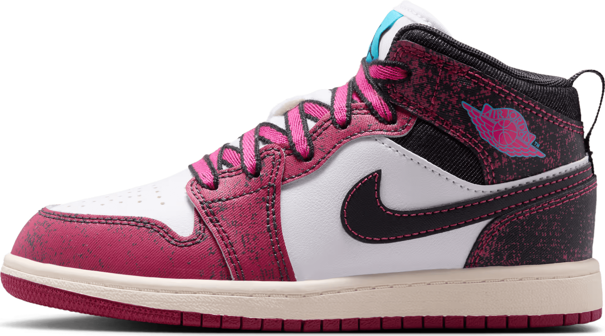 Air Jordan 1 Mid SE PS "Sweet Beet Desert Pink"