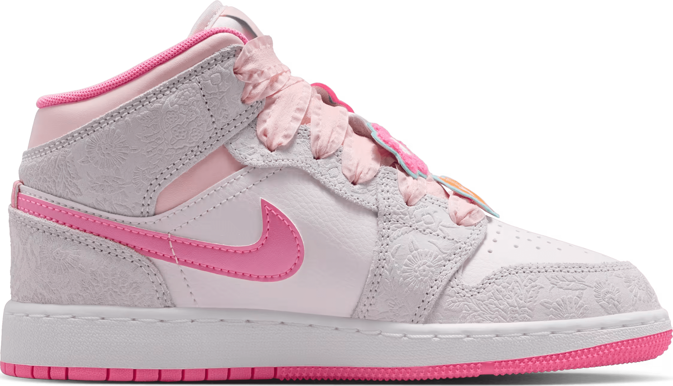Air Jordan 1 Mid SE GS "Pink Bloom"