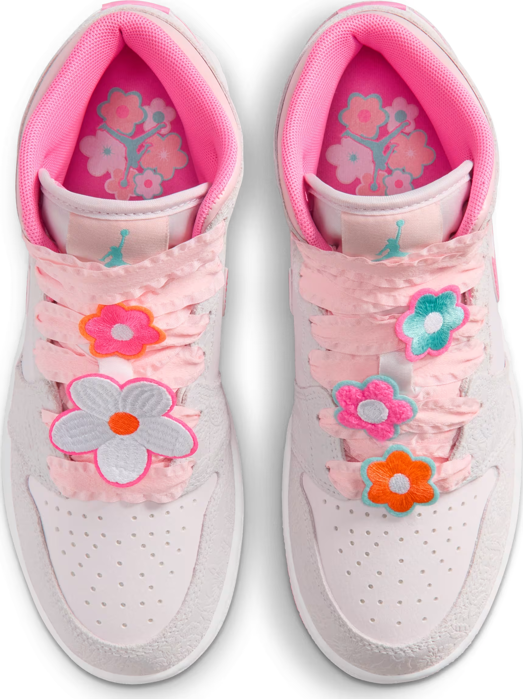 Air Jordan 1 Mid SE GS "Pink Bloom"