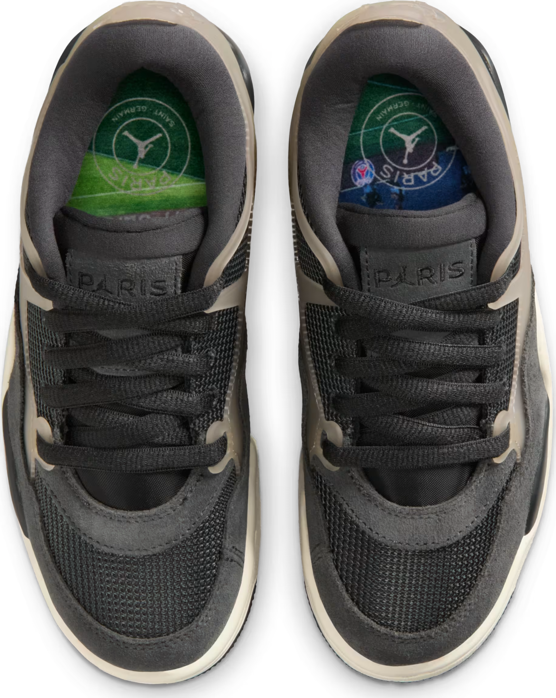 Paris-Saint Germain x Air Jordan 4 RM GS "Off Noir"