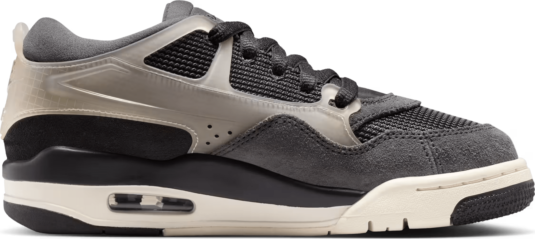 Paris-Saint Germain x Air Jordan 4 RM GS "Off Noir"