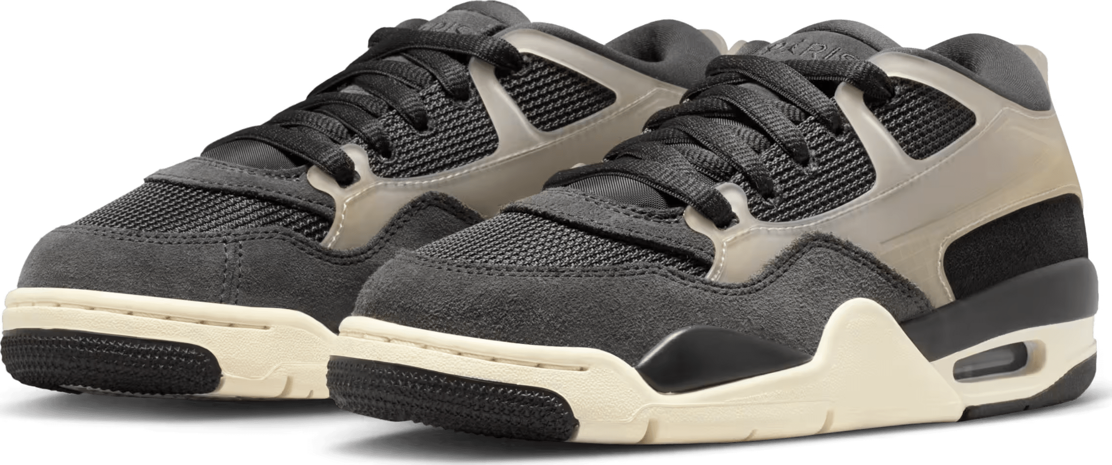 Paris-Saint Germain x Air Jordan 4 RM GS "Off Noir"