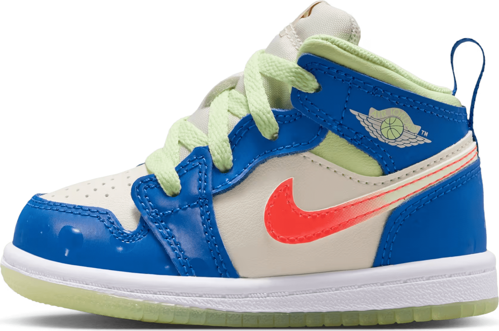 Air Jordan 1 Mid SE TD "Game Royal Barely Volt"