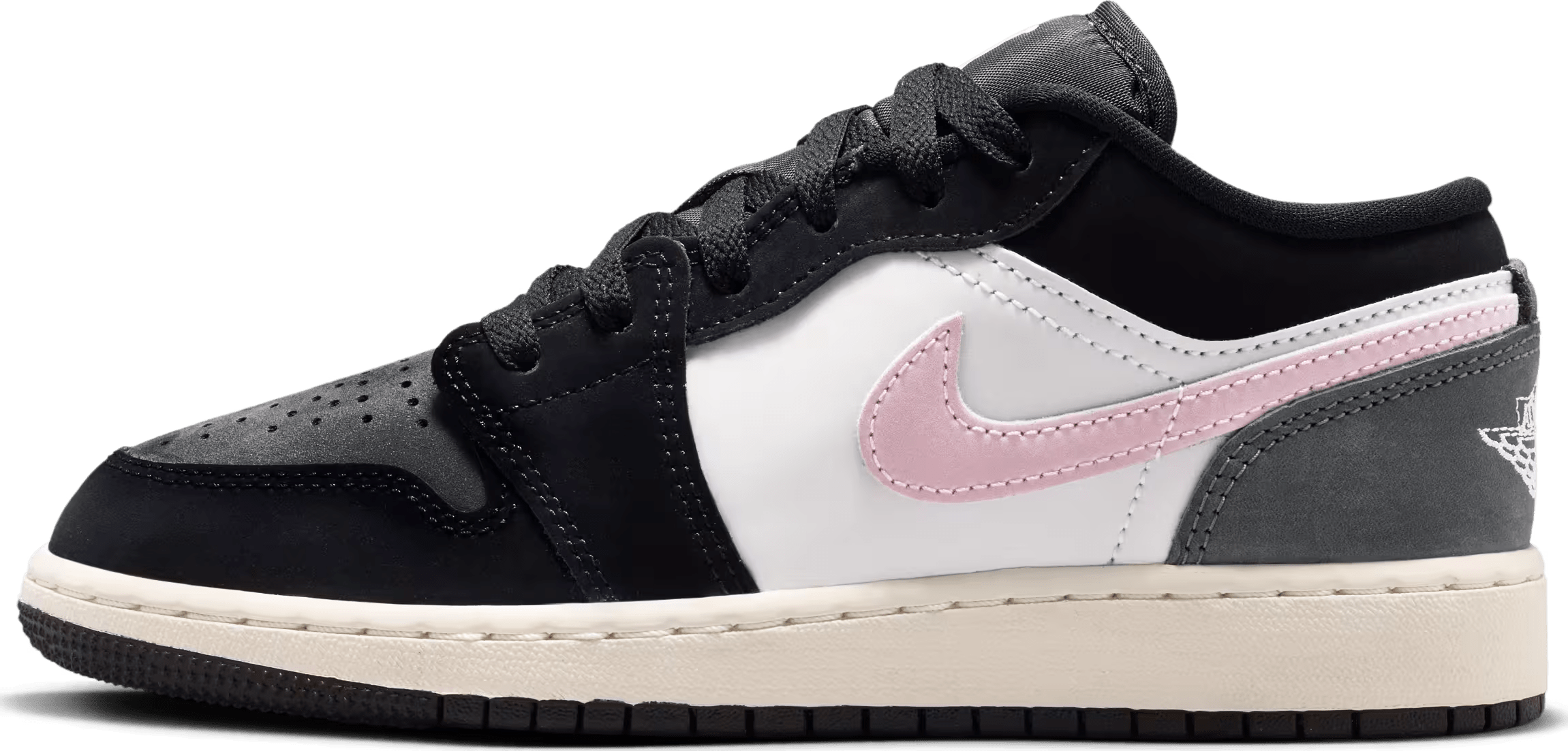 Air Jordan 1 Low SE GS "Black Iced Carmine"
