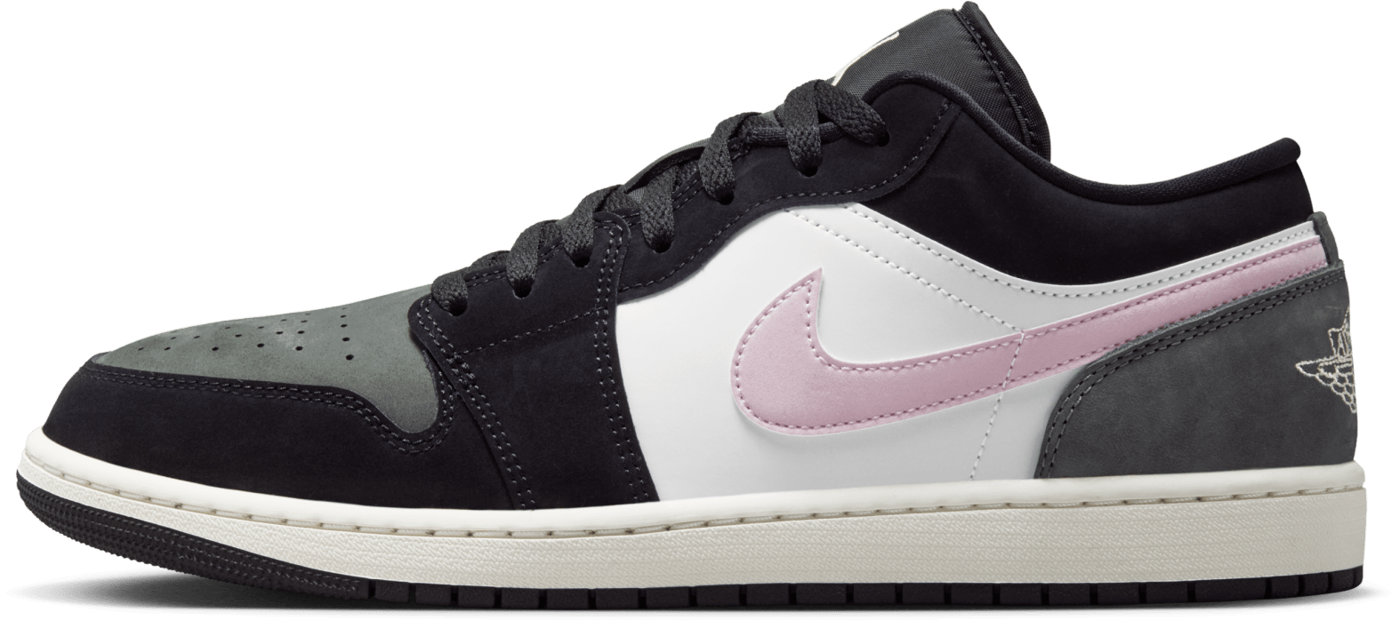 Air Jordan 1 Low "Black Iced Carmine"