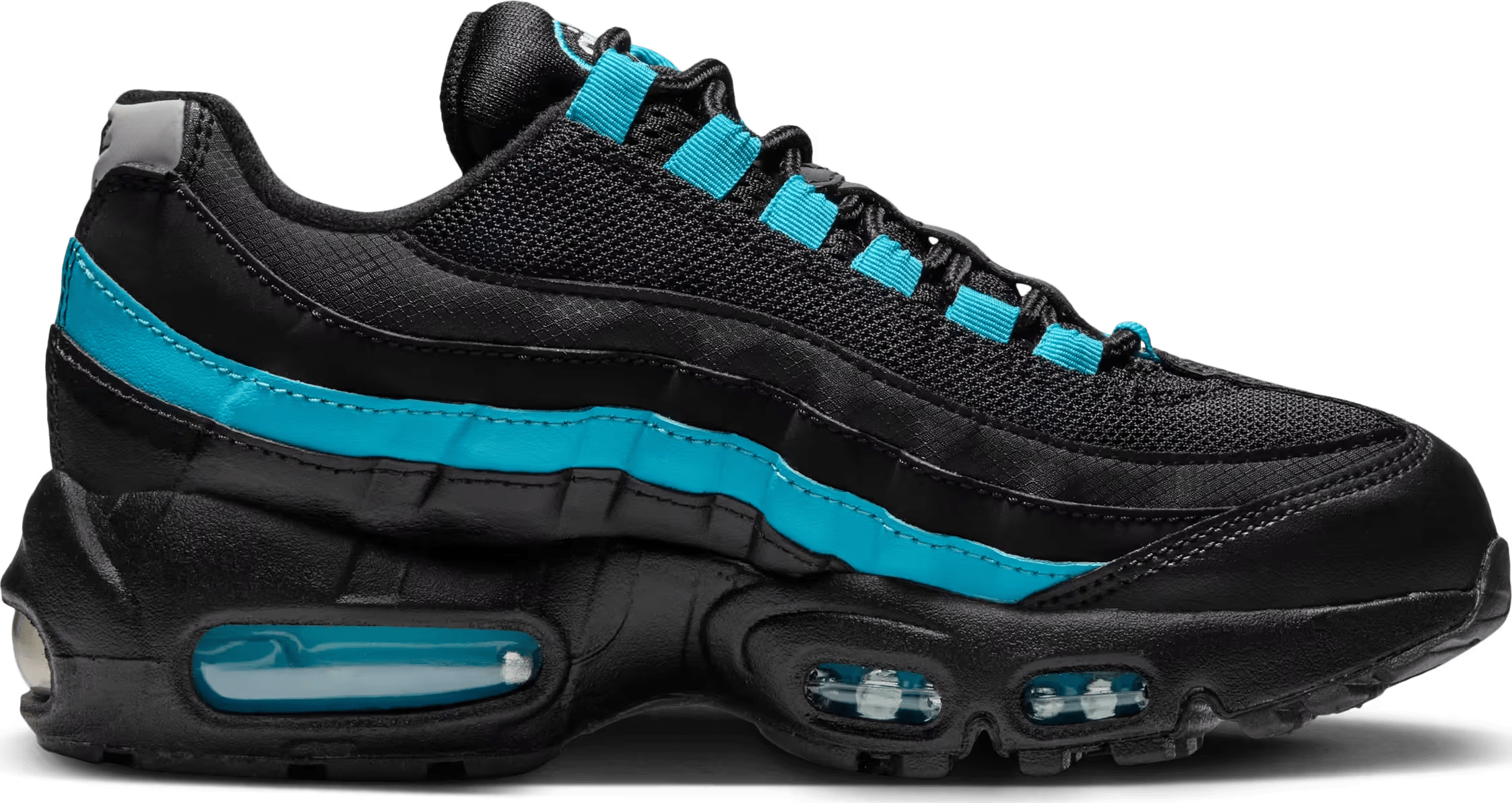 Nike Air Max 95 Recraft Black Pearl Grey Baltic Blue (GS)