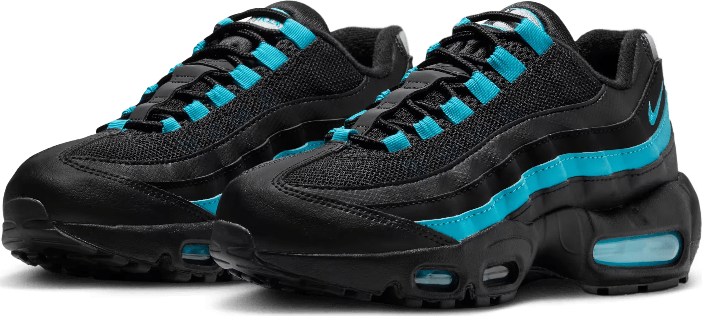 Nike Air Max 95 Recraft Black Pearl Grey Baltic Blue (GS)