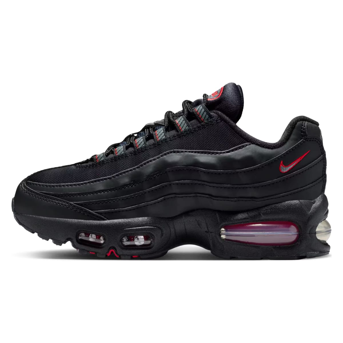 Nike Air Max 95 Racing Pack Black University Red (GS)