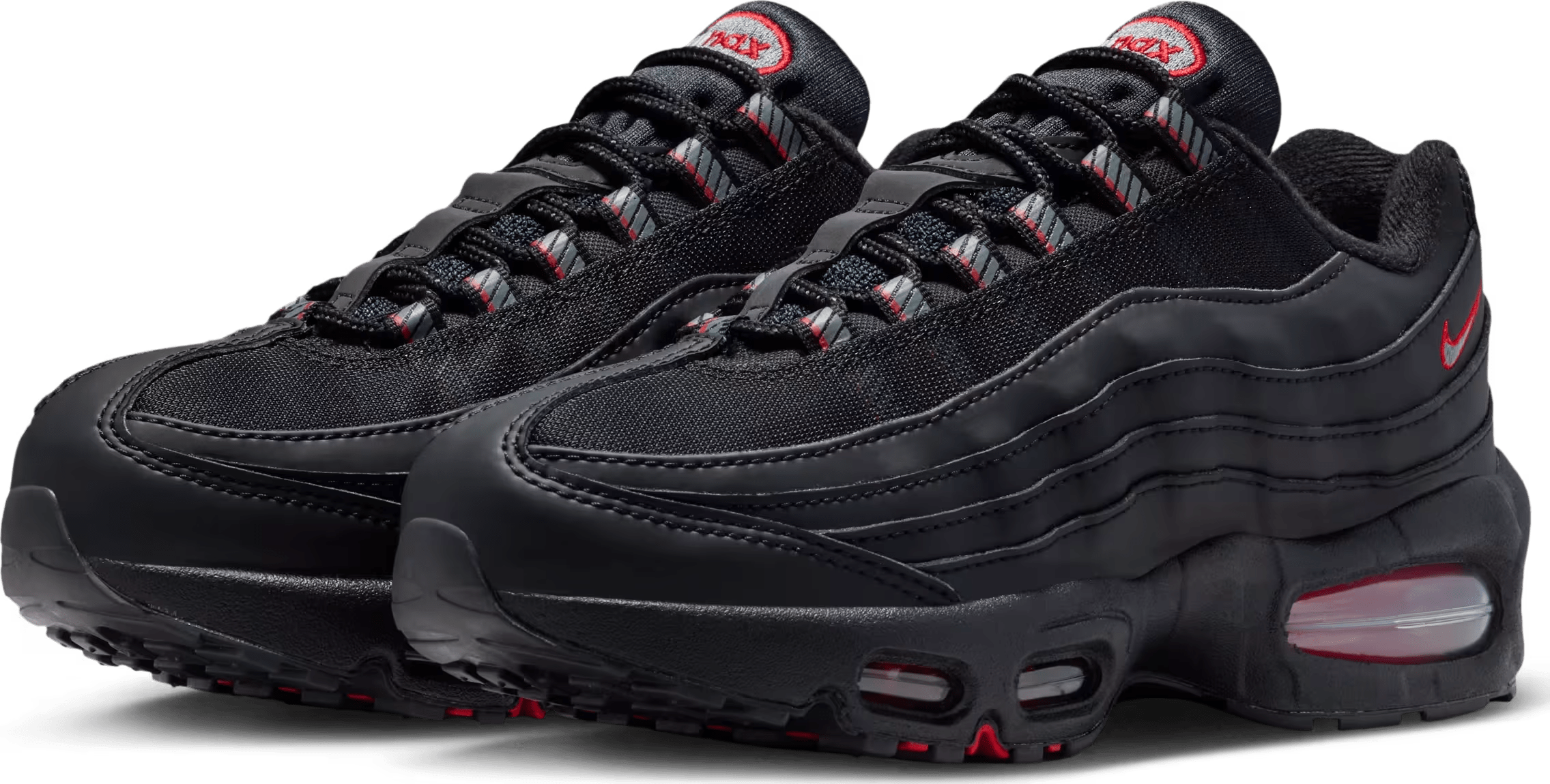 Nike Air Max 95 Racing Pack Black University Red (GS)