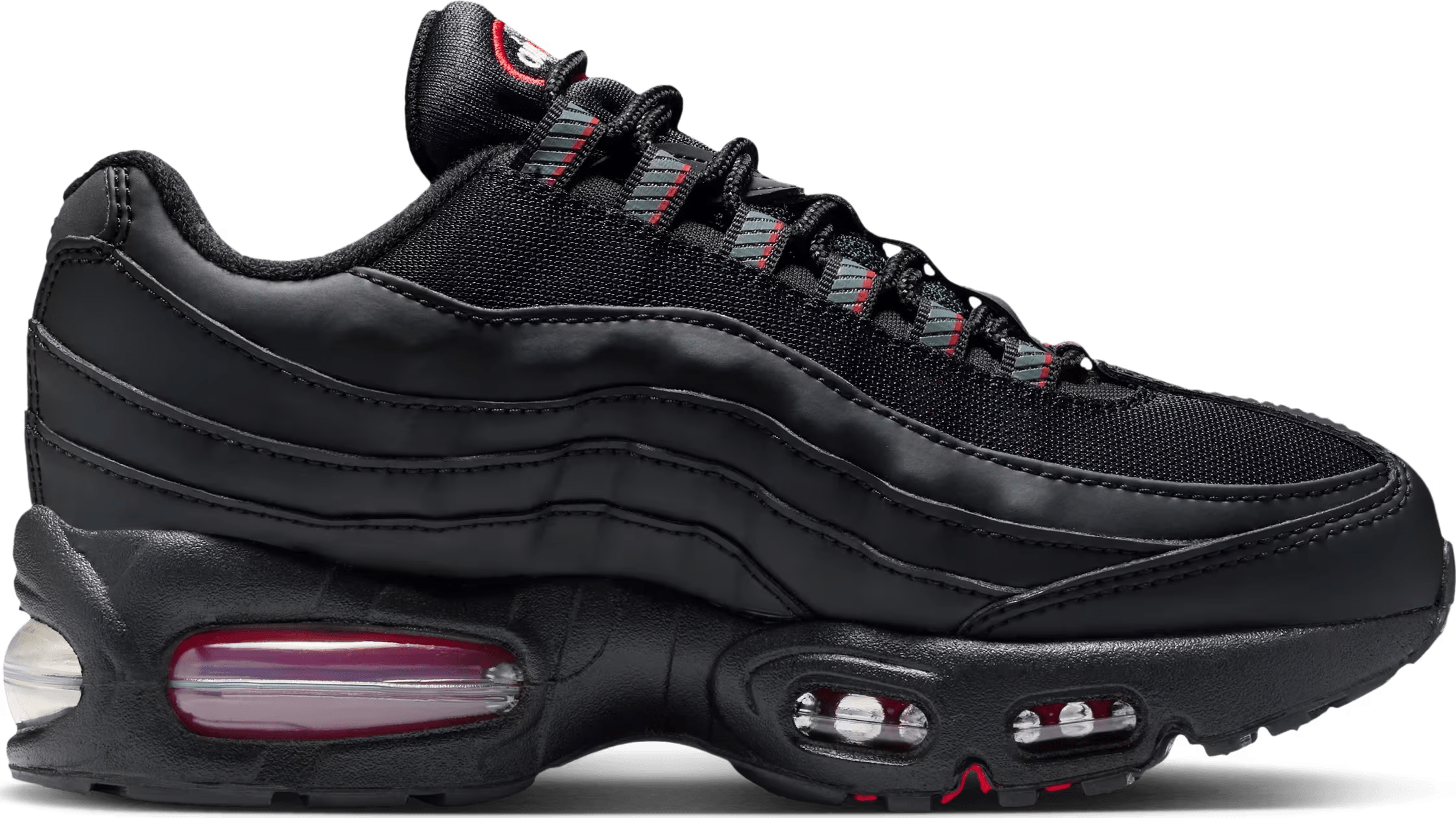 Nike Air Max 95 Racing Pack Black University Red (GS)