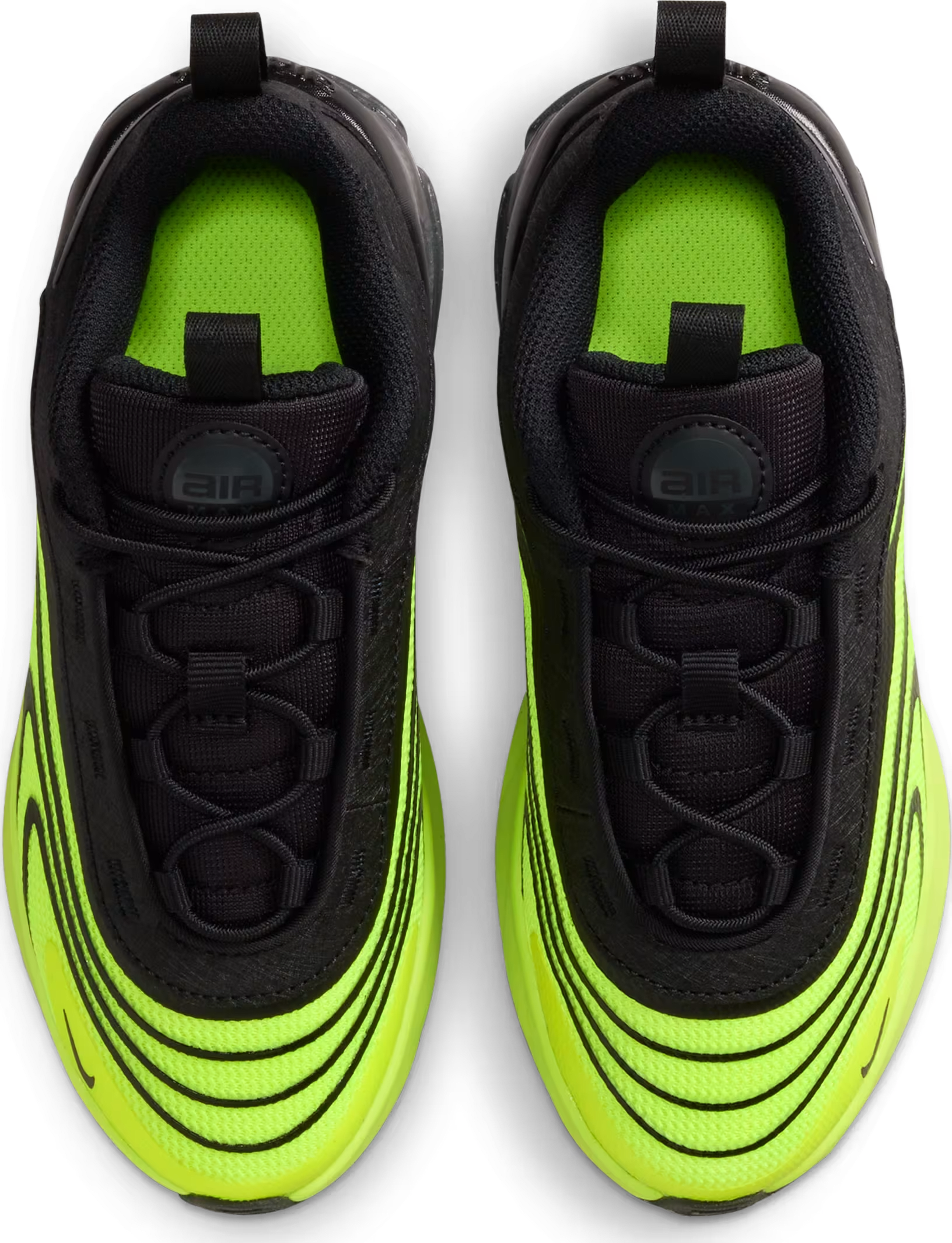 Nike Air Max Fire Volt Black Dark Smoke Grey (PS)