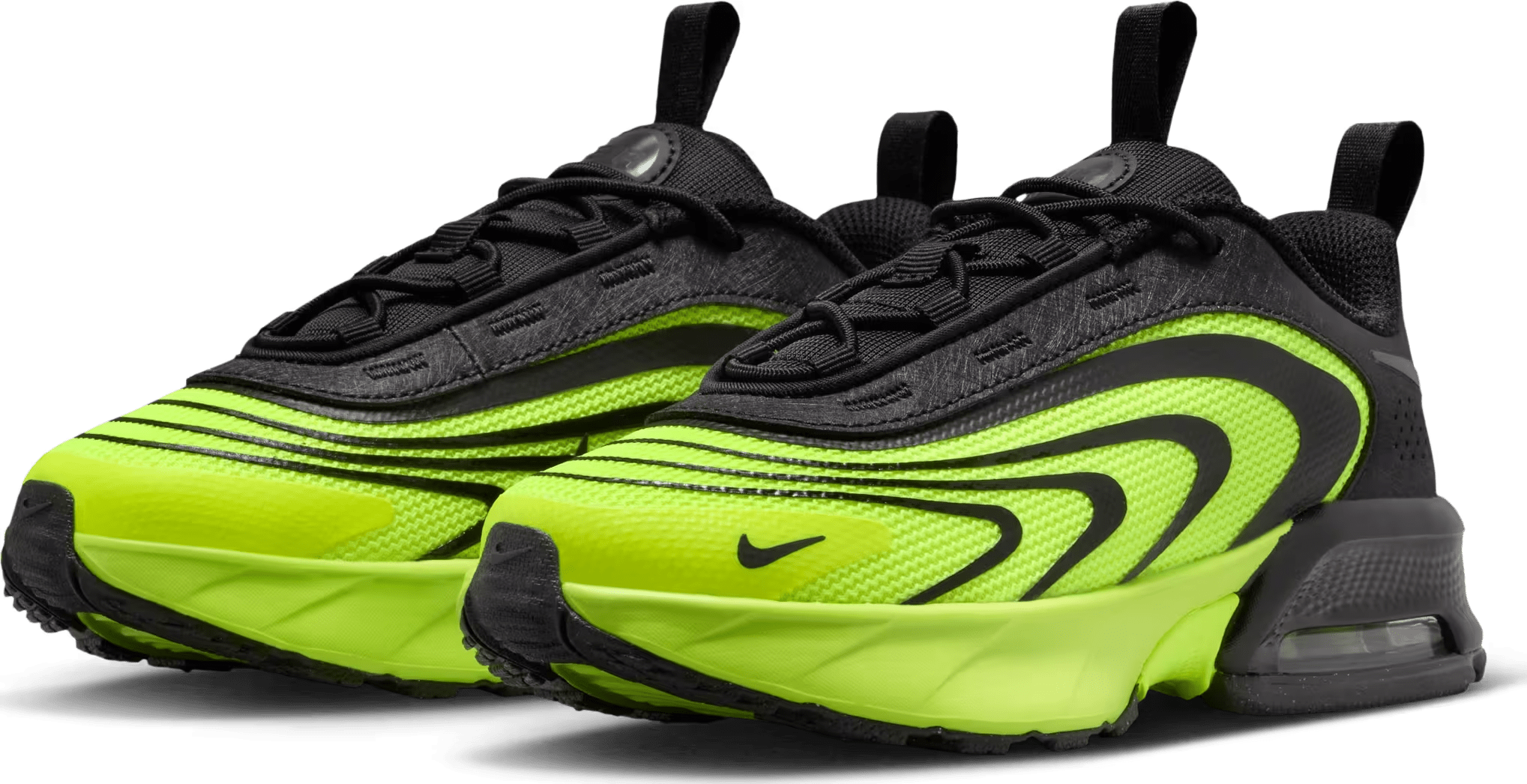Nike Air Max Fire Volt Black Dark Smoke Grey (PS)