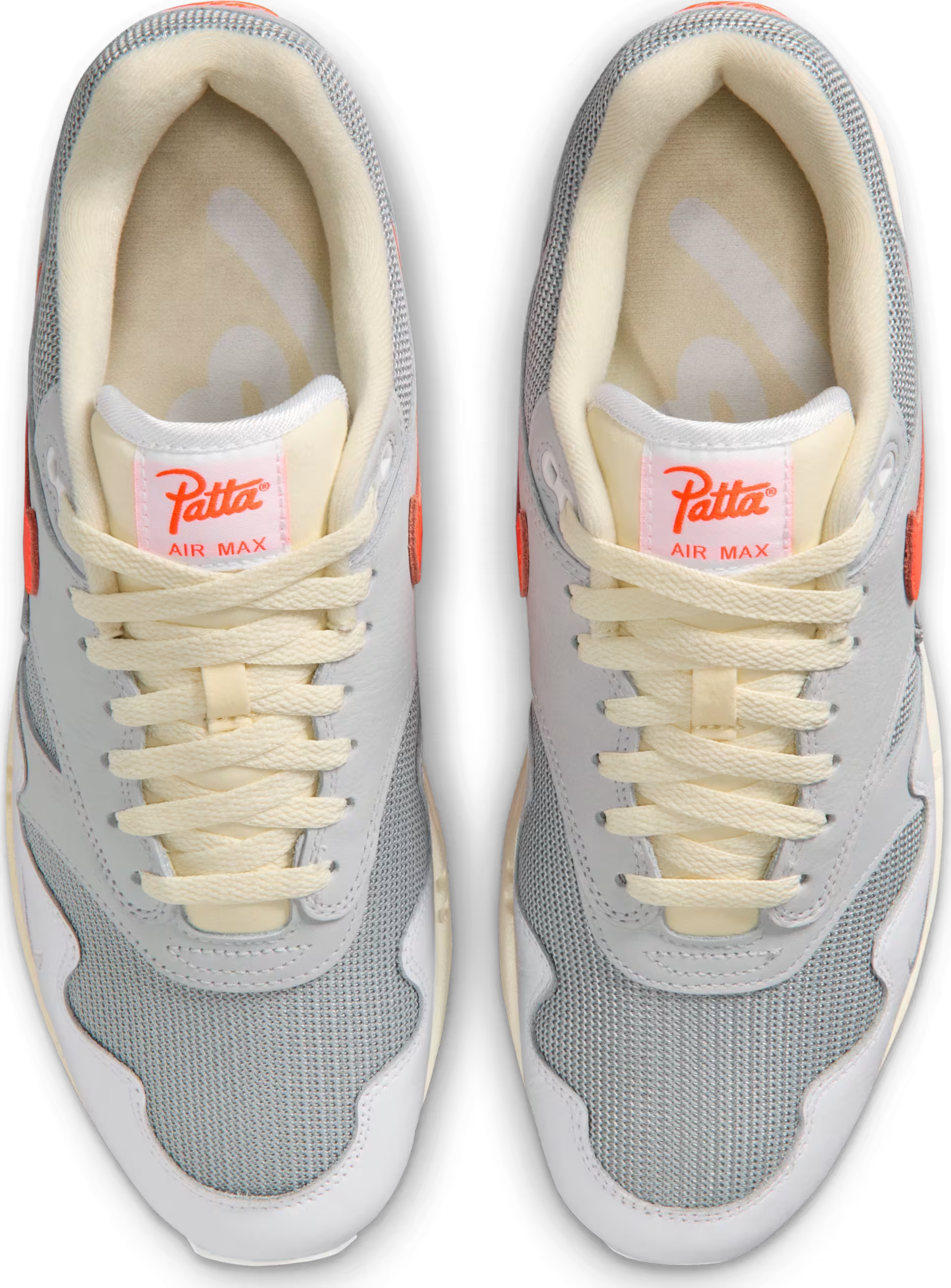 Nike Air Max 1 x Patta Waves "White Hyper Crimson"