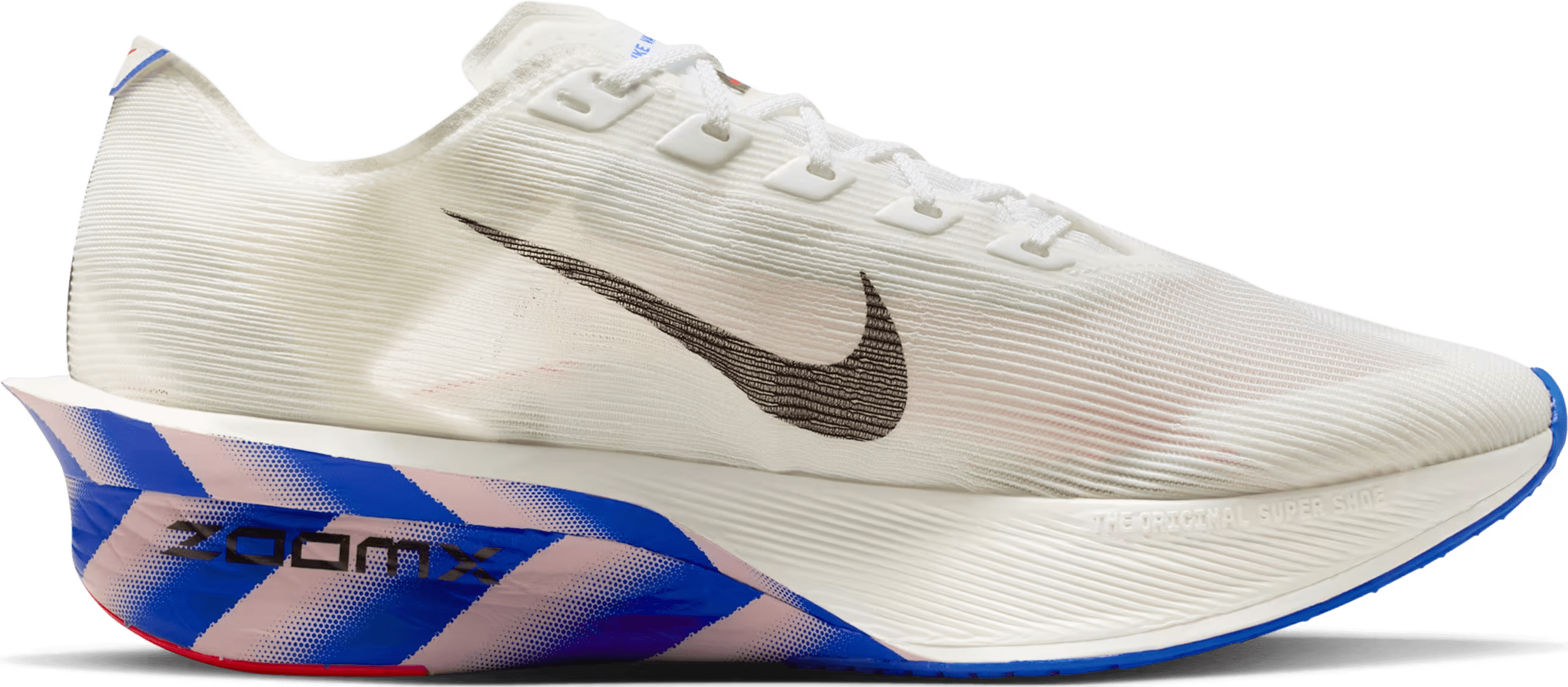 Nike ZoomX Vaporfly Next% 4 CM White Racer Blue