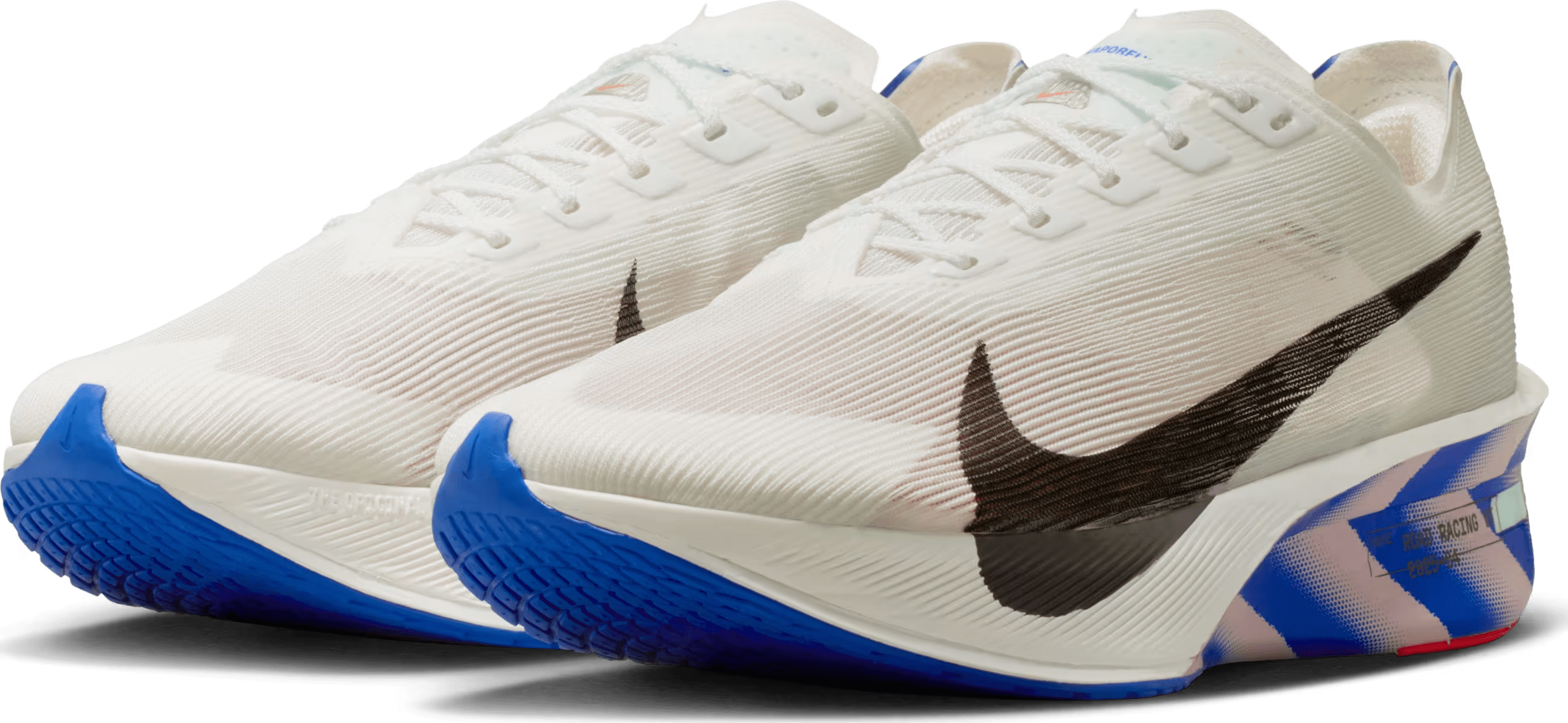 Nike ZoomX Vaporfly Next% 4 CM White Racer Blue