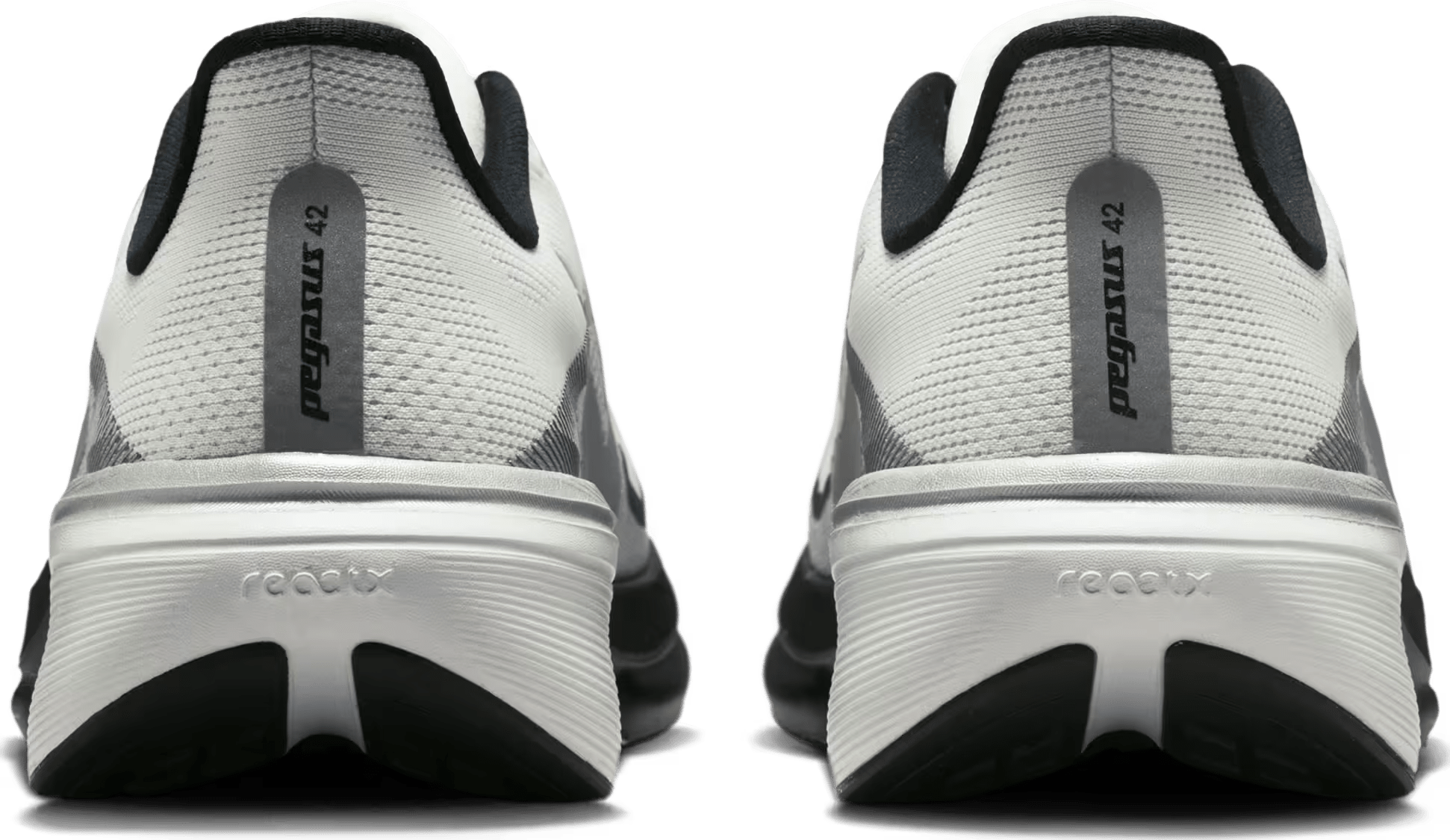 Nike Air Zoom Pegasus 42 Summit White Black Metallic Silver