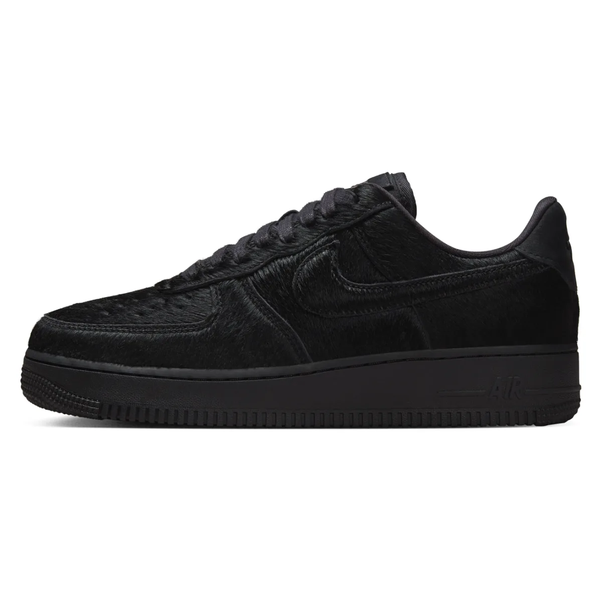Nike Air Force 1 Low '07 "Triple Black Pony Hair"