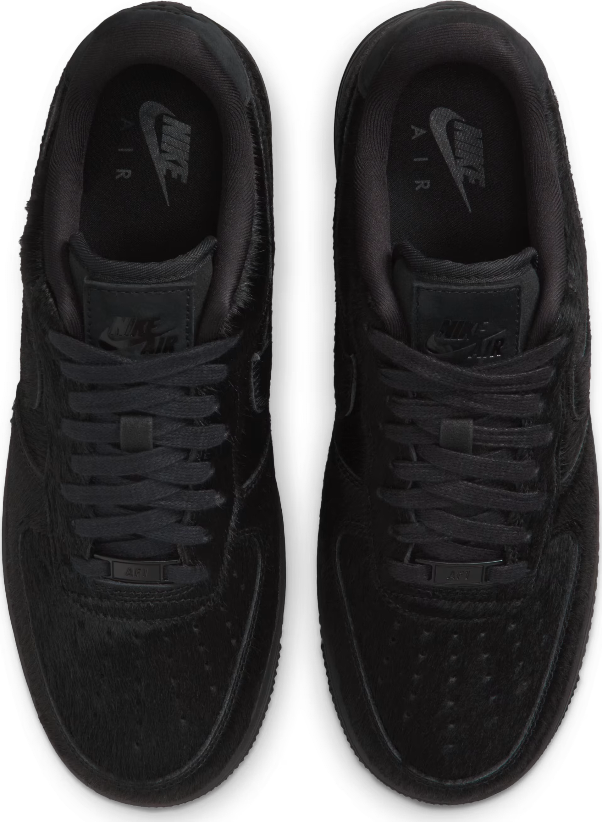 Nike Air Force 1 Low '07 "Triple Black Pony Hair"