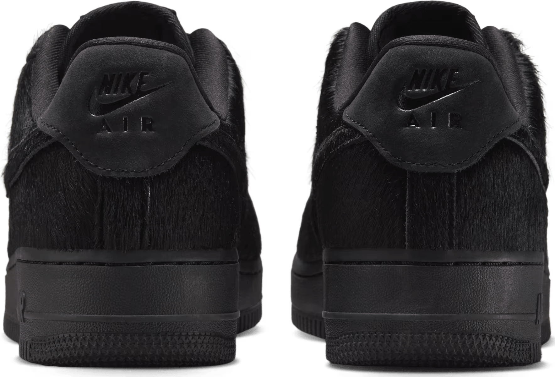 Nike Air Force 1 Low '07 "Triple Black Pony Hair"
