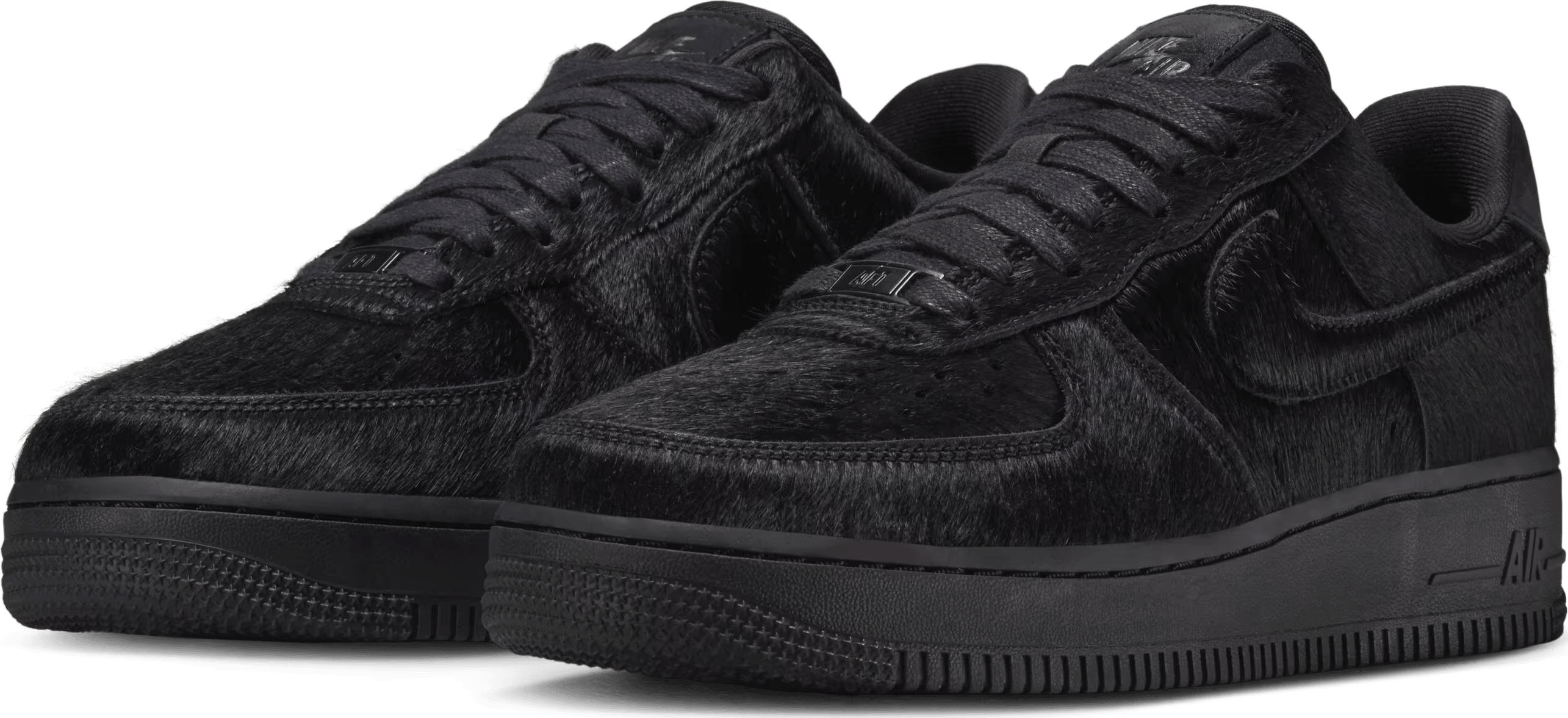 Nike Air Force 1 Low '07 "Triple Black Pony Hair"
