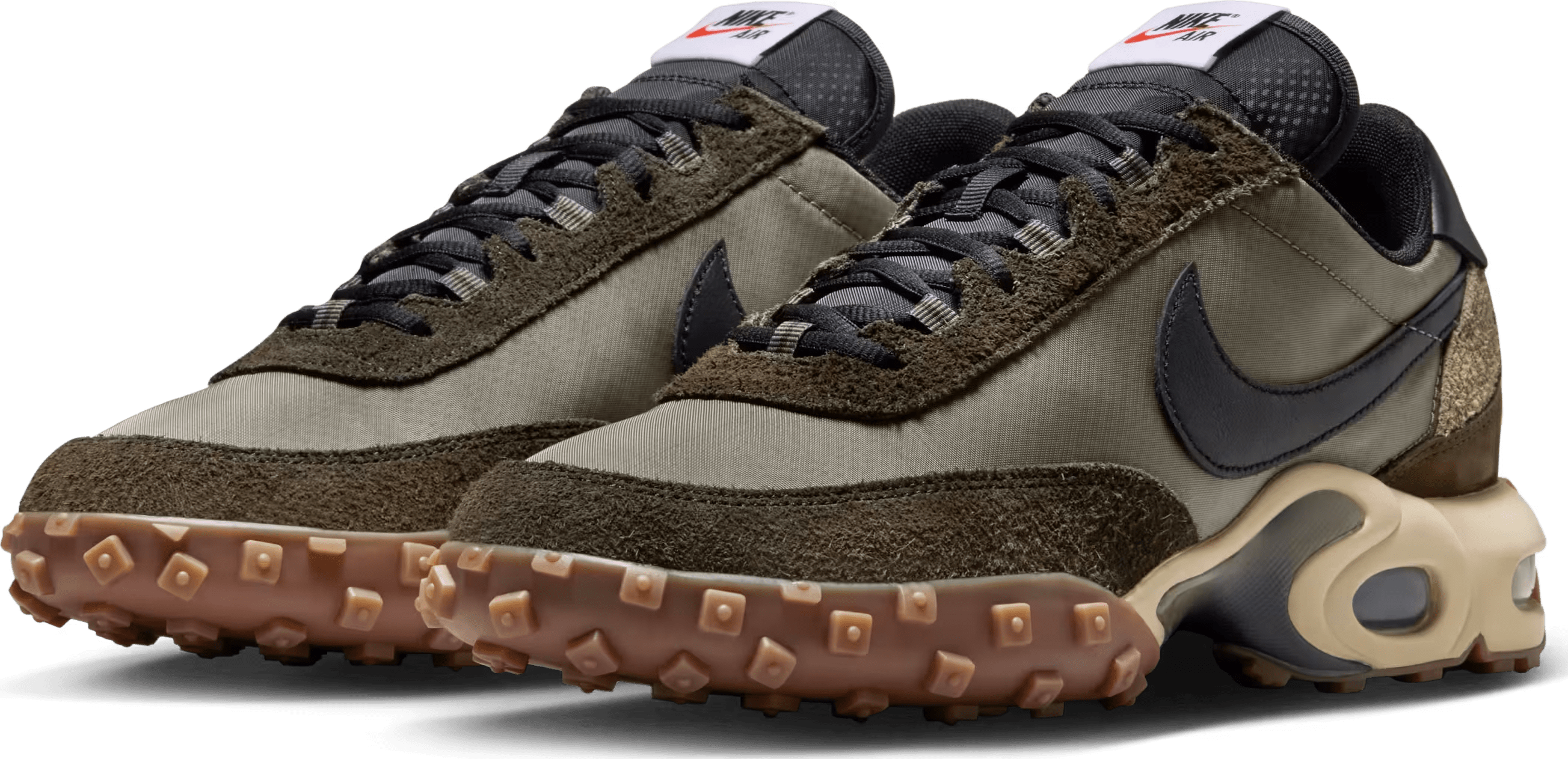 Nike Air Max Waffle "Matte Olive and Legion Brown"