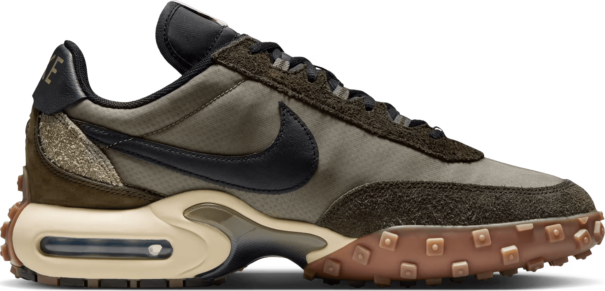 Nike Air Max Waffle "Matte Olive and Legion Brown"