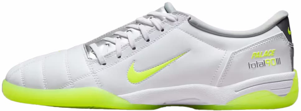 Palace x Nike Total 90 III "Volt Metallic Silver"