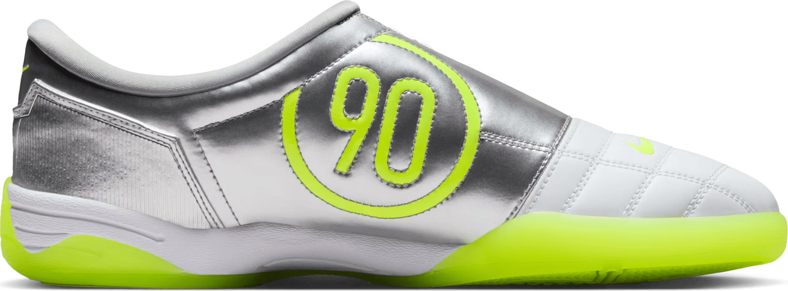 Palace x Nike Total 90 III "Volt Metallic Silver"