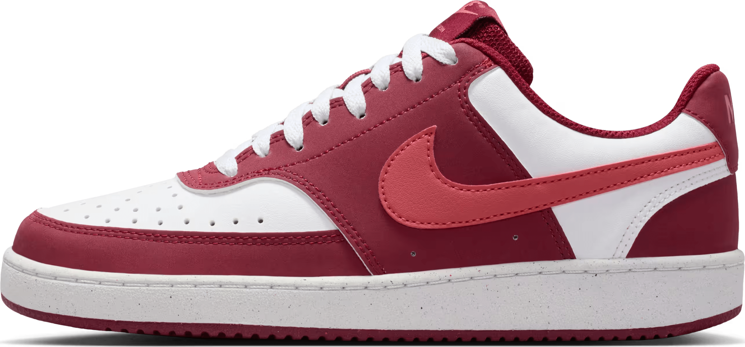 Nike Court Vision Low Team Red White Adobe (Women's)