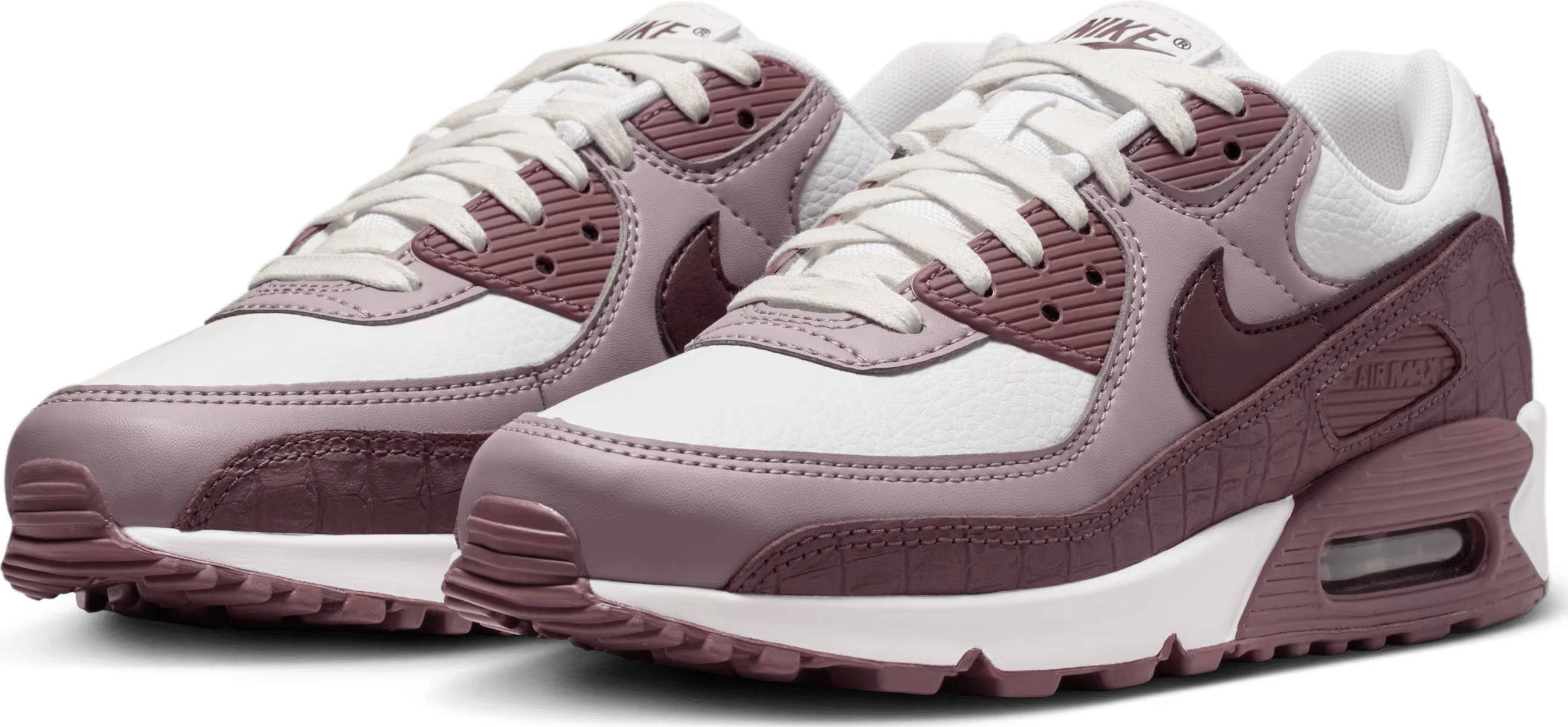 Nike Air Max 90 QS "Burgundy Crush Croc Skin"