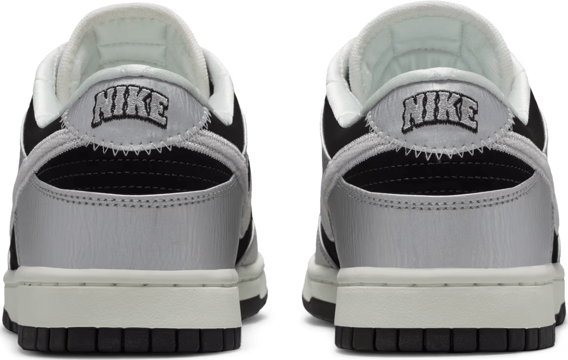 Nike Dunk Low Retro "Black Metallic Silver"