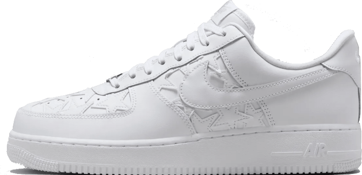 Nike Air Force 1 '07 Edge "White Metallic Silver"