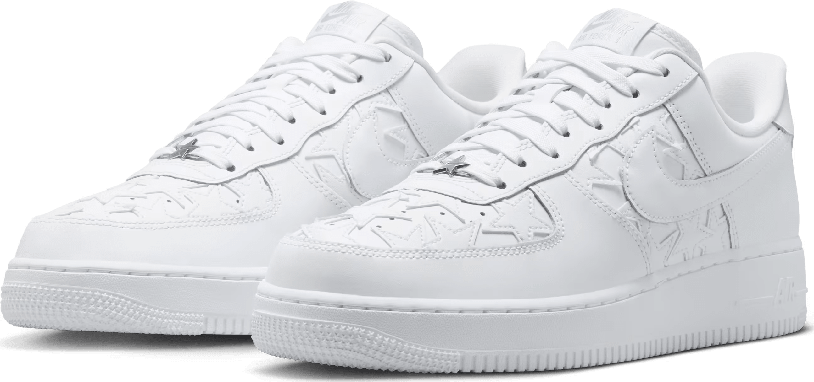 Nike Air Force 1 '07 Edge "White Metallic Silver"