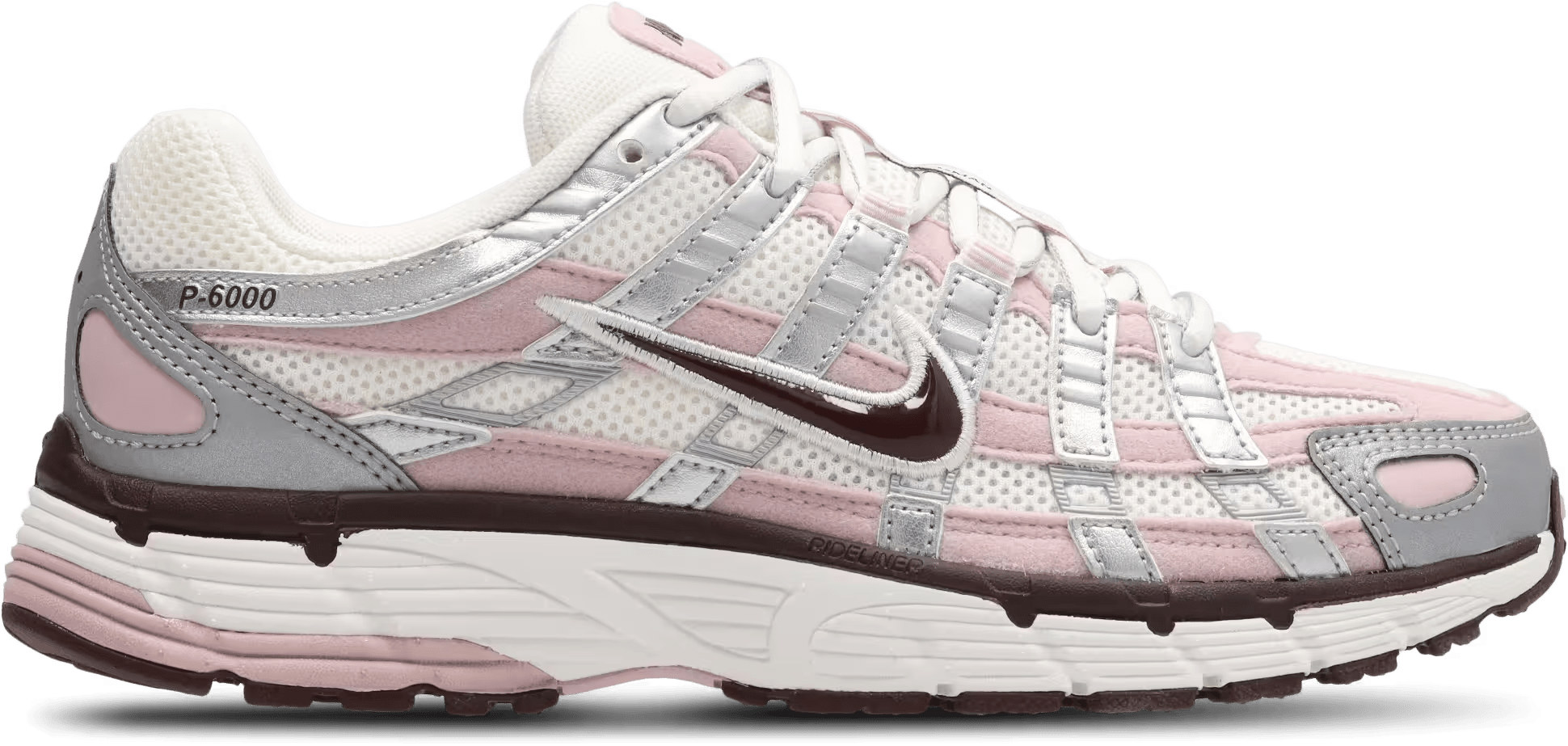 Nike P-6000 "White Chalk Burgundy"
