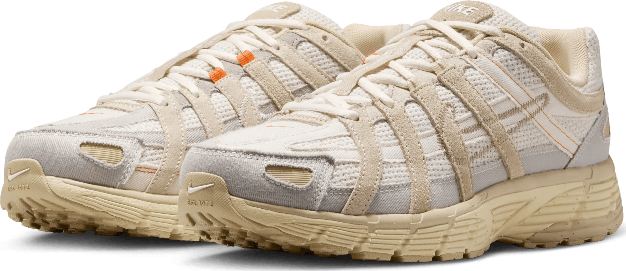 Nike P-6000 "College Grey Khaki Safety Orange"