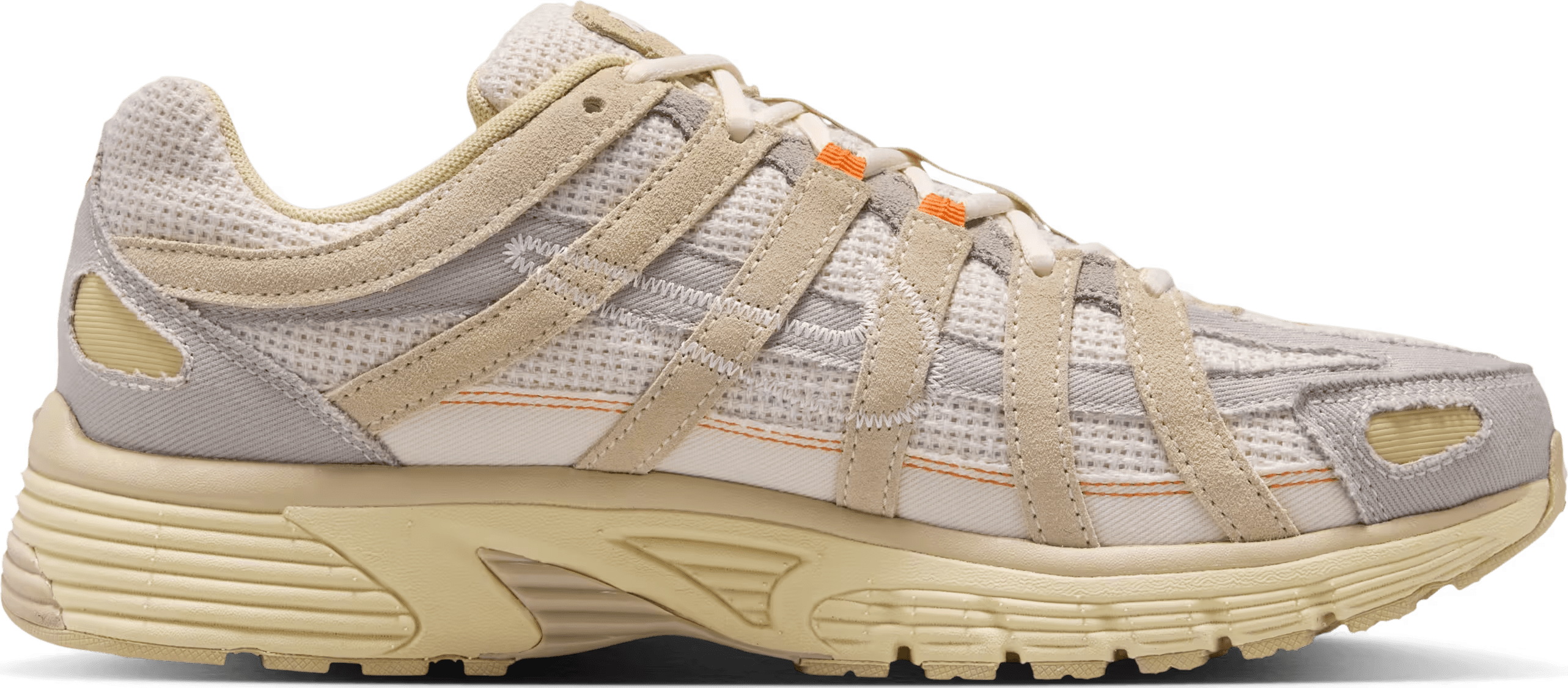 Nike P-6000 "College Grey Khaki Safety Orange"