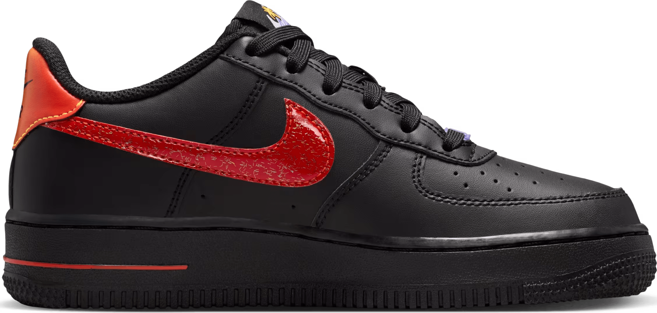 Nike Air Force 1 GS "Black Multi-Color"