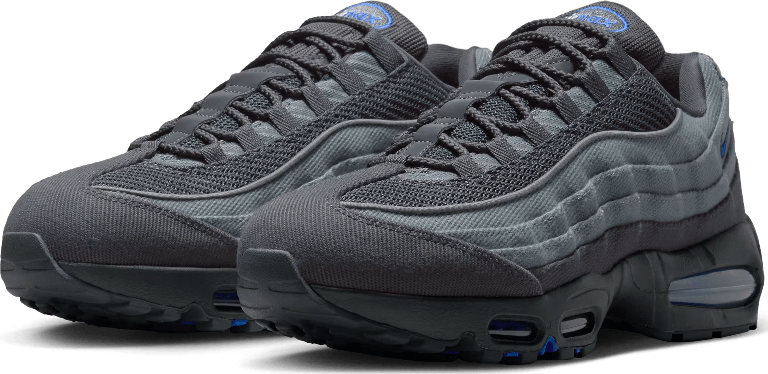 Nike Air Max 95 Big Bubble "Smoke Grey Racer Blue"