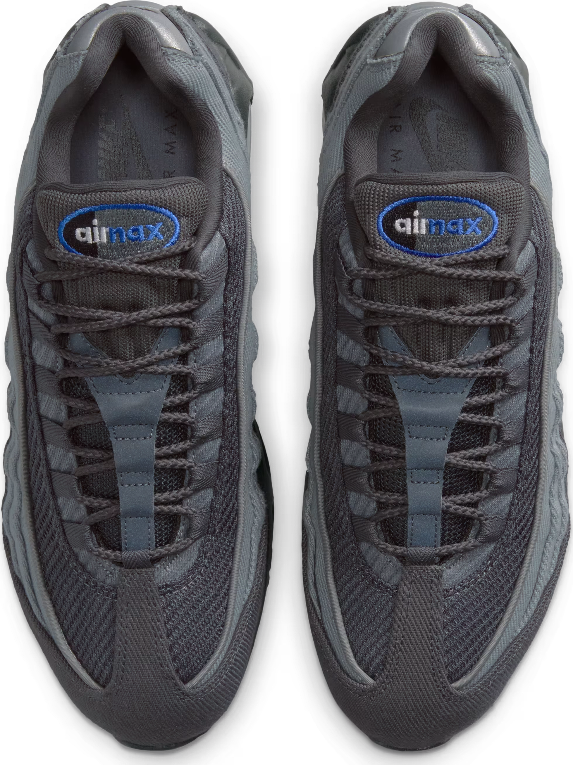 Nike Air Max 95 Big Bubble "Smoke Grey Racer Blue"